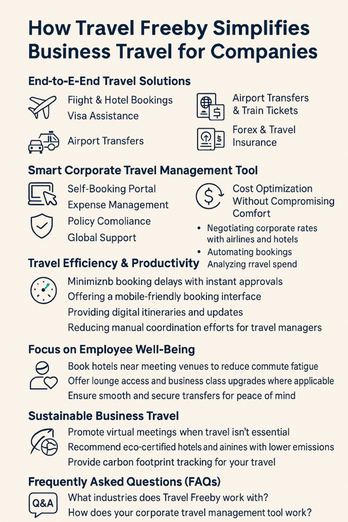 How Travel Freeby Simplifies Business Travel for Companies